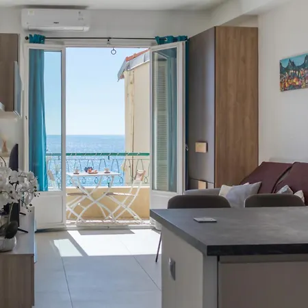 #35 Suite Promenade Vue Mer Proche Aeroport Balcon &Ac Nice Exterior photo
