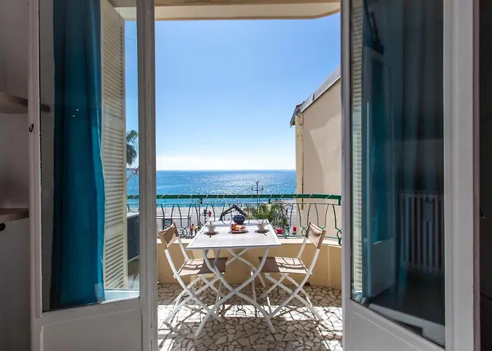 #35 Suite Promenade Vue Mer Proche Aeroport Balcon &Ac